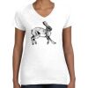 Women's Fine Jersey V-Neck Tee Women's Fine Jersey V-Neck Tee Thumbnail
