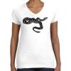 Women's Fine Jersey V-Neck Tee Women's Fine Jersey V-Neck Tee Thumbnail