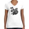 Women's Fine Jersey V-Neck Tee Women's Fine Jersey V-Neck Tee Thumbnail