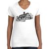Women's Fine Jersey V-Neck Tee Women's Fine Jersey V-Neck Tee Thumbnail