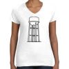 Women's Fine Jersey V-Neck Tee Women's Fine Jersey V-Neck Tee Thumbnail