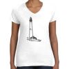 Women's Fine Jersey V-Neck Tee Women's Fine Jersey V-Neck Tee Thumbnail