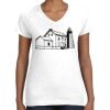 Women's Fine Jersey V-Neck Tee Women's Fine Jersey V-Neck Tee Thumbnail