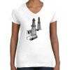 Women's Fine Jersey V-Neck Tee Women's Fine Jersey V-Neck Tee Thumbnail