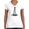 Women's Fine Jersey V-Neck Tee Women's Fine Jersey V-Neck Tee Thumbnail