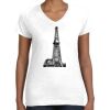 Women's Fine Jersey V-Neck Tee Women's Fine Jersey V-Neck Tee Thumbnail