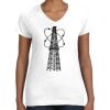 Women's Fine Jersey V-Neck Tee Women's Fine Jersey V-Neck Tee Thumbnail