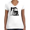 Women's Fine Jersey V-Neck Tee Women's Fine Jersey V-Neck Tee Thumbnail