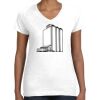 Women's Fine Jersey V-Neck Tee Women's Fine Jersey V-Neck Tee Thumbnail