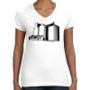 Women's Fine Jersey V-Neck Tee Women's Fine Jersey V-Neck Tee Thumbnail