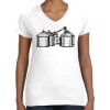 Women's Fine Jersey V-Neck Tee Women's Fine Jersey V-Neck Tee Thumbnail