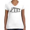 Women's Fine Jersey V-Neck Tee Women's Fine Jersey V-Neck Tee Thumbnail