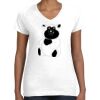 Women's Fine Jersey V-Neck Tee Women's Fine Jersey V-Neck Tee Thumbnail
