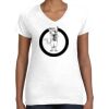 Women's Fine Jersey V-Neck Tee Women's Fine Jersey V-Neck Tee Thumbnail