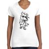 Women's Fine Jersey V-Neck Tee Women's Fine Jersey V-Neck Tee Thumbnail