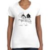 Women's Fine Jersey V-Neck Tee Women's Fine Jersey V-Neck Tee Thumbnail