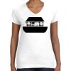 Women's Fine Jersey V-Neck Tee Women's Fine Jersey V-Neck Tee Thumbnail