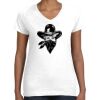 Women's Fine Jersey V-Neck Tee Women's Fine Jersey V-Neck Tee Thumbnail