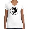 Women's Fine Jersey V-Neck Tee Women's Fine Jersey V-Neck Tee Thumbnail