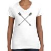 Women's Fine Jersey V-Neck Tee Women's Fine Jersey V-Neck Tee Thumbnail