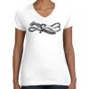 Women's Fine Jersey V-Neck Tee Women's Fine Jersey V-Neck Tee Thumbnail
