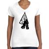 Women's Fine Jersey V-Neck Tee Women's Fine Jersey V-Neck Tee Thumbnail