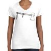 Women's Fine Jersey V-Neck Tee Women's Fine Jersey V-Neck Tee Thumbnail
