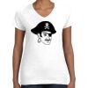 Women's Fine Jersey V-Neck Tee Women's Fine Jersey V-Neck Tee Thumbnail