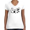 Women's Fine Jersey V-Neck Tee Women's Fine Jersey V-Neck Tee Thumbnail
