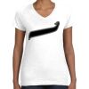 Women's Fine Jersey V-Neck Tee Women's Fine Jersey V-Neck Tee Thumbnail