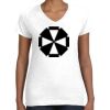 Women's Fine Jersey V-Neck Tee Women's Fine Jersey V-Neck Tee Thumbnail