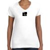 Women's Fine Jersey V-Neck Tee Women's Fine Jersey V-Neck Tee Thumbnail