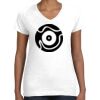 Women's Fine Jersey V-Neck Tee Women's Fine Jersey V-Neck Tee Thumbnail