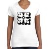 Women's Fine Jersey V-Neck Tee Women's Fine Jersey V-Neck Tee Thumbnail