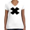 Women's Fine Jersey V-Neck Tee Women's Fine Jersey V-Neck Tee Thumbnail