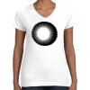 Women's Fine Jersey V-Neck Tee Women's Fine Jersey V-Neck Tee Thumbnail