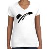 Women's Fine Jersey V-Neck Tee Women's Fine Jersey V-Neck Tee Thumbnail