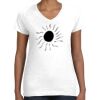 Women's Fine Jersey V-Neck Tee Women's Fine Jersey V-Neck Tee Thumbnail