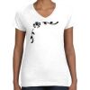 Women's Fine Jersey V-Neck Tee Women's Fine Jersey V-Neck Tee Thumbnail