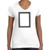 Women's Fine Jersey V-Neck Tee Women's Fine Jersey V-Neck Tee Thumbnail