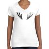 Women's Fine Jersey V-Neck Tee Women's Fine Jersey V-Neck Tee Thumbnail