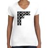 Women's Fine Jersey V-Neck Tee Women's Fine Jersey V-Neck Tee Thumbnail