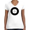 Women's Fine Jersey V-Neck Tee Women's Fine Jersey V-Neck Tee Thumbnail
