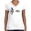 Women's Fine Jersey V-Neck Tee Women's Fine Jersey V-Neck Tee Thumbnail