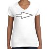 Women's Fine Jersey V-Neck Tee Women's Fine Jersey V-Neck Tee Thumbnail