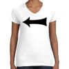 Women's Fine Jersey V-Neck Tee Women's Fine Jersey V-Neck Tee Thumbnail