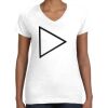 Women's Fine Jersey V-Neck Tee Women's Fine Jersey V-Neck Tee Thumbnail