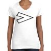 Women's Fine Jersey V-Neck Tee Women's Fine Jersey V-Neck Tee Thumbnail