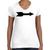 Women's Fine Jersey V-Neck Tee Women's Fine Jersey V-Neck Tee Thumbnail