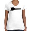 Women's Fine Jersey V-Neck Tee Women's Fine Jersey V-Neck Tee Thumbnail